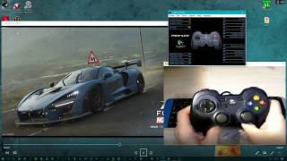 геймпад Logitech Gamepad F310 настройка назначение клавиш свойства