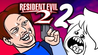 Oney Plays RESIDENT EVIL 2 With Pals - EP2 - Leon the Airwalker