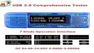 Подробный обзор RD USB 3.0 сверхточный  5 Bit Тестер / review RD USB 3.0 high-precision 5 Bit Tester