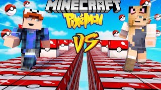 SZALONY WYŚCIG! - POKEMON LUCKY BLOCKI MINECRAFT (Pixelmon Lucky Block Race) | Vito vs Bella