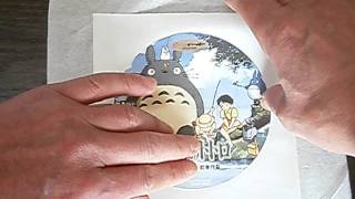 DVDラベルをいとも簡単に上手に貼る方法