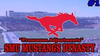 NCAA Football 15- SMU Dynasty Episode 1: Preseason Adjustments (NCAA Football 14)