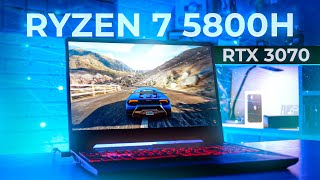 8 ядер 16 потоков в ноутбуке - ЗАЧЕМ ? Ryzen 7 5800H + RTX 3070