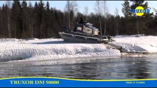 Truxor DM 5000 Ice driving.