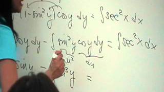 Examples of Exact, Separable and Homogeneous Equations