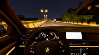 City car driving 1.5 - Покатушки на BMW 740D f01