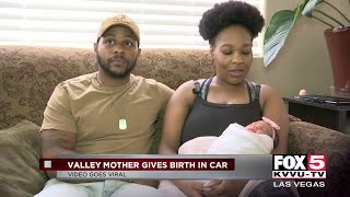 Valley mom gives birth in car