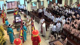 Video Giáo xứ  Vườn Xoài tôn vinh các Thánh Tử Đạo Việt Nam
