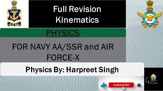 #Revision#Kinematics#NAVY#AIR FORCE-X Full Revision of Kinematics for Navy SSR/AA, Air Force X/NDA