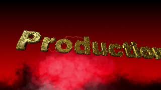 Футаж для начала фильма с 3D титрами: Production