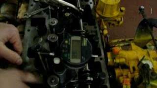 Cat 3116 Diesel Engine Synchronization Step 1