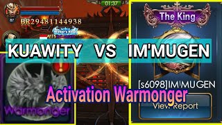 CSW!! KUWAITY VS IM'MUGEN & ACTIVATION WARMONGER || LEGACY OF DISCORD