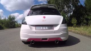 Suzuki Swift IV - 1,2l mit FOX Exhaust System
