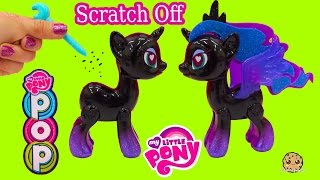 My Little Pony Pop Princess Luna Design-A-Pony Kit Scratch Off Custom Designs - Cookieswirlc