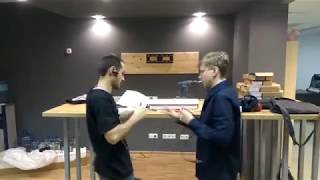 Установка телевизора lg 60UJ63 151 cm на стену из гипсокартона