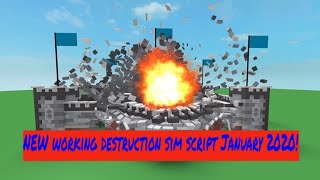 Destruction Simulator OP GUI