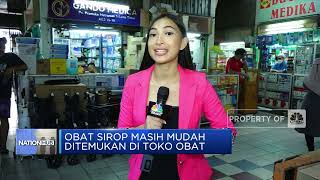 Pedagang Masih Menjual Obat dalam Bentuk Sirop