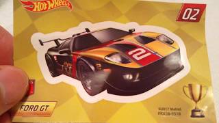 Hot Wheels Ford GT LM (2018 Mystery Models Series 1 - Gold Chase!)