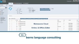 Memsource-Editoren