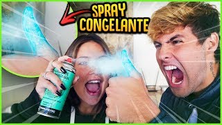 NUNCA USE O SPRAY CONGELANTE NO DEDO!! ( DEU RUIM ) [ REZENDE EVIL ]