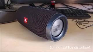 JBL charge 3 bass test