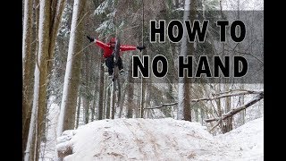 HOW TO NO HAND ON MTB (КАК СДЕЛАТЬ НОУХЭНД НА МТБ)