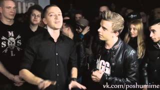 Oxxxymiron   JohnyBoy маленький пидр! VERSUS BATTLE 1