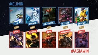 IWCA ULTIMATE BRAVERY SHOWMATCH EUROPE vs ASIA Highlights - IWCA Melbourne FINAL