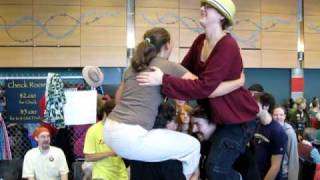 Folklife 2010 - Roadhouse - shoulder ride dancing