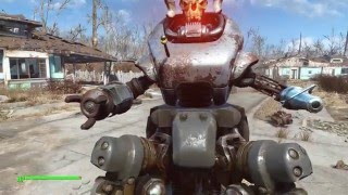 Fallout 4 Automatron - Restoring Order: Install The M-SAT on The Robot (Create ''Automotron 666'')
