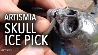 Make a Skull Ice Pick ~ Artismia Welded Sculpture