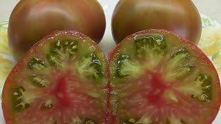 ТОМАТ "ЧЕРНЫЙ АНАНАС" (Ananas Noire США). №348. ПЕРВАЯ ДЕГУСТАЦИЯ. 