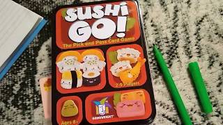 Sushi Go for Beginners - Perfect Game for Hot or Rainy Days