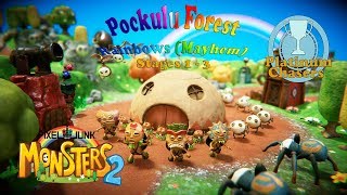 Pockulu Forest - Mayhem Perfect (Rainbows) - Stages 1-3 - Pixeljunk Monsters 2