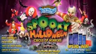 SPOOKY HALLOWEEN 2016 : CIRCUS OF HORROR