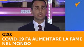 #G20: COVID-19 fa aumentare la fame nel mondo
