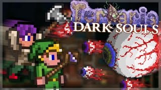 СЕТ ГЕРОЯ и мёртвый ГЛАЗ // Terraria Dark Souls - Avalon // CO-OP EP02