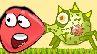 Red BALL 5.  Красный шарик 5. [1] Мультик игра для детей.