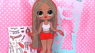Paper Doll Dress Up Crafts for Kids DIY LOL Swag Poupées en Papier
