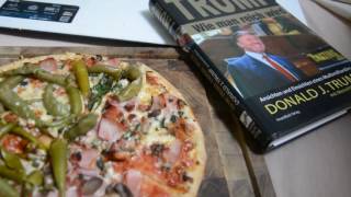 850 - Peperoni Schinken Pizza - Donald Trump Lektüre - Videovorschläge