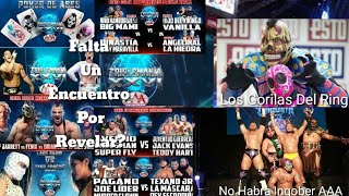 Cartel De Triplemania XXVI Casi Completo,No Habra Ingober AAA, Conferencia 85 Aniversario Pronto.