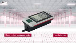MarSurf  PS 10  FI  mobile surface roughness tester  EN