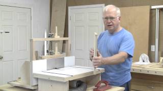Shelf Edge Trimming On the Horizontal Router Table