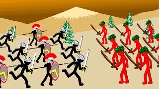 This Stickman Kingdom's Epic Defense can't stop our Massive Army in Stick War Legacy