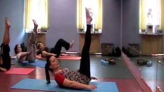 Упражнения ПИЛАТЕС. Семинар SuperFitness Company.