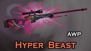 Hyper Beast AWP StatTrak stickers skin preview FN/MW/FT/WW/BS