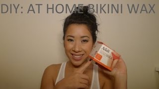 DIY: At Home Bikini Waxing Using Hard Wax