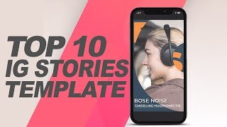 Top 10 Best Instagram Story Templates | Free After Effects Templates #2