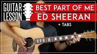 Best Part Of Me People Guitar Tutorial ? Ed Sheeran Yebba Guitar Lesson |Fingerpicking + No Capo|