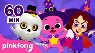 ¡Feliz Halloween con Pinkfong! | Las Mejores Canciones Infantiles de Halloween | Tiburón Bebé